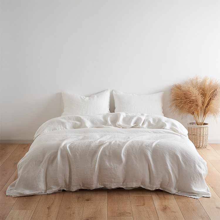 Regression Hemp Duvet cover in Off White