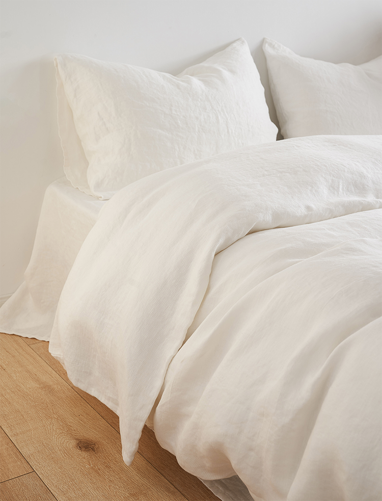 Regression Hemp Duvet cover in Off White