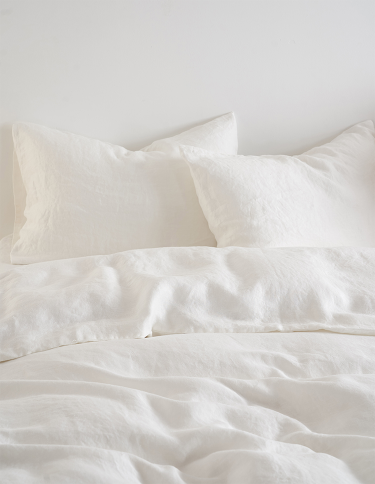 Regression Hemp Duvet cover in Off White