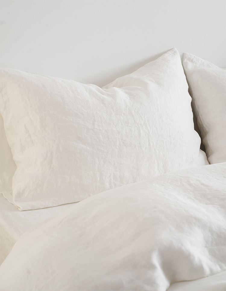 Regression Hemp Duvet cover in Off White