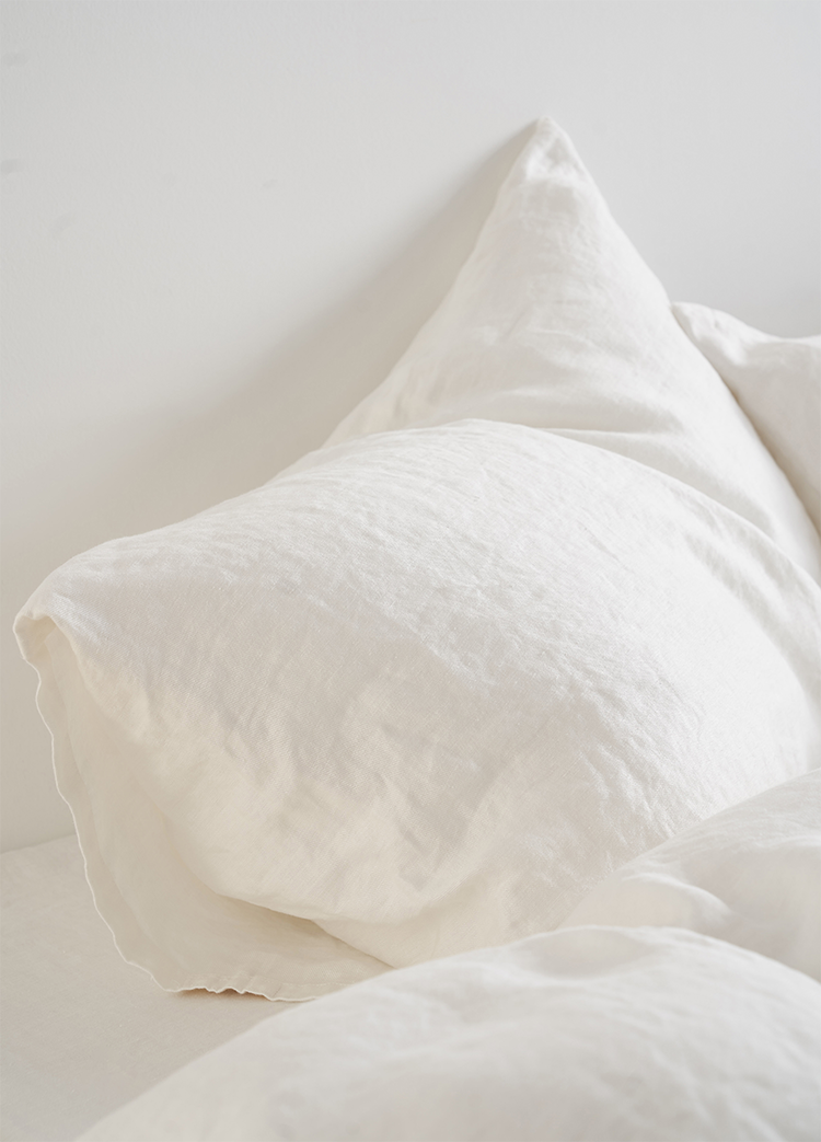Regression Hemp Duvet cover in Off White