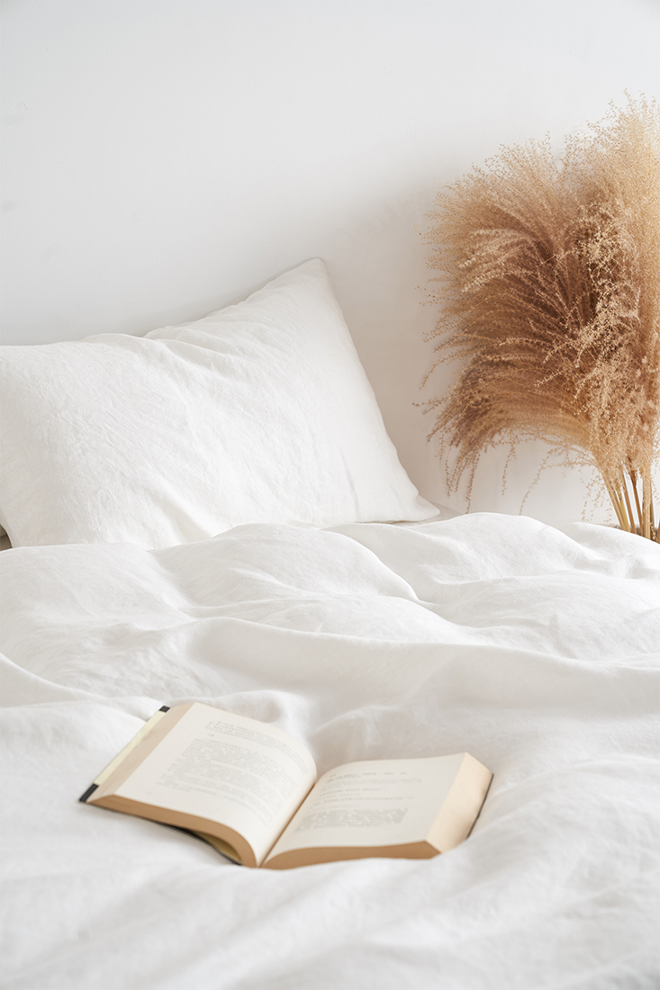 Regression Hemp Duvet cover in Off White