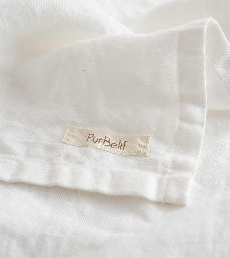 Regression Hemp Duvet cover in Off White