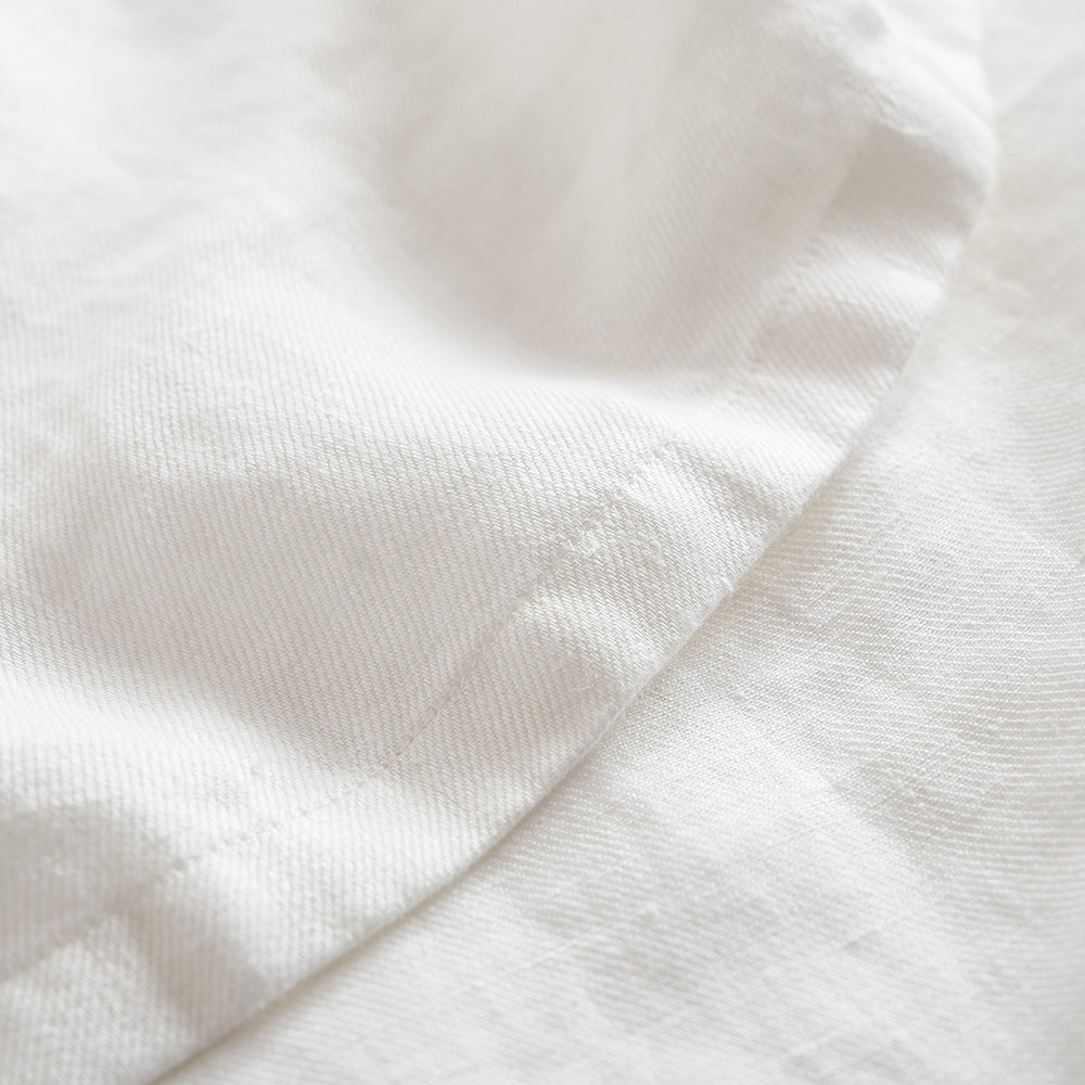 Regression Hemp Bedding Sets White