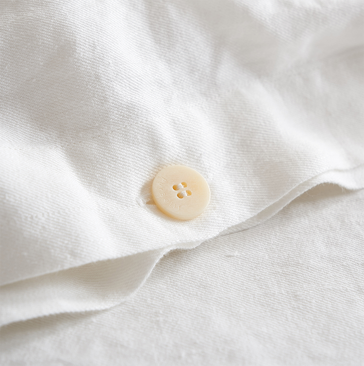 Regression Hemp Duvet cover in Off White