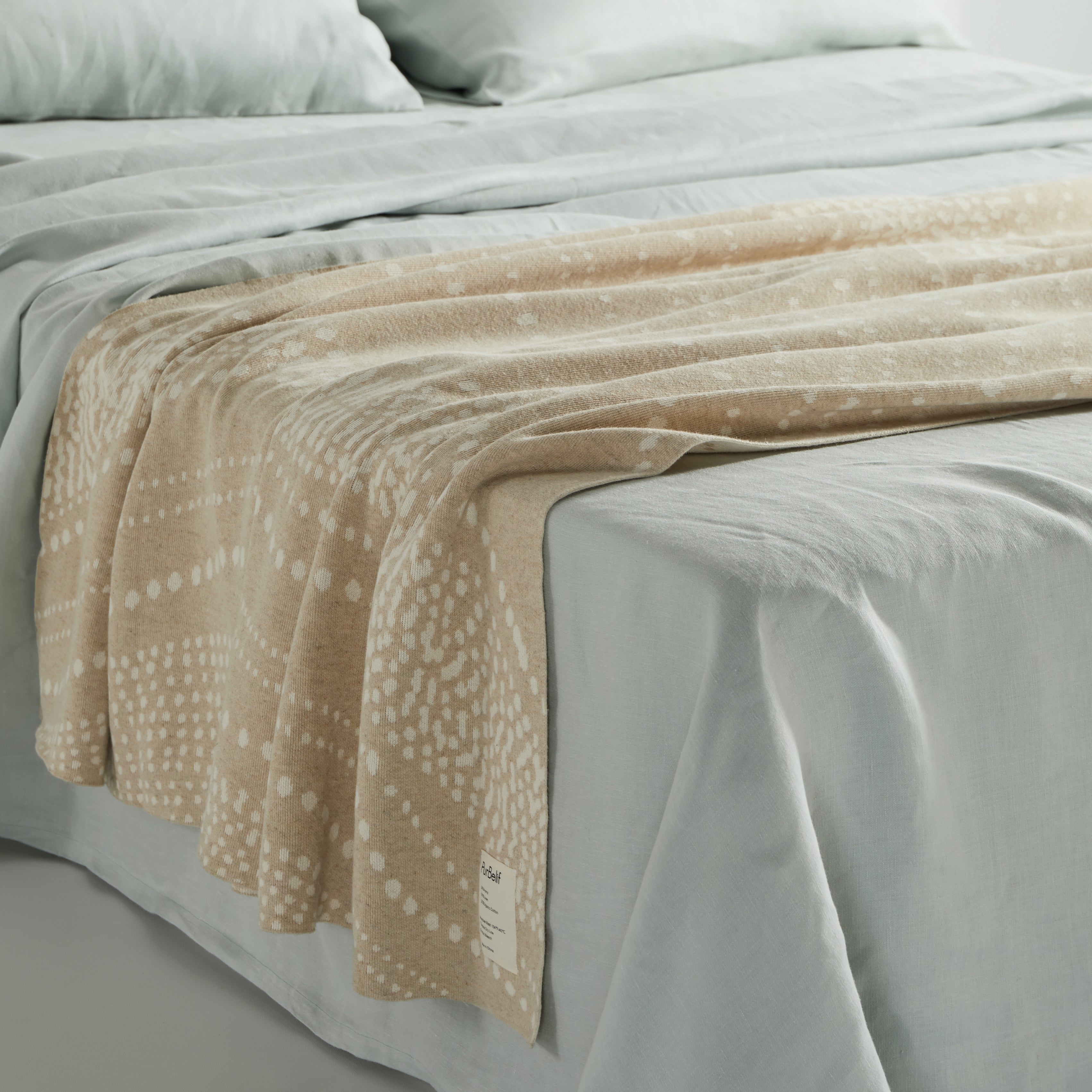 Regression Hemp Bedding Sets Glacier