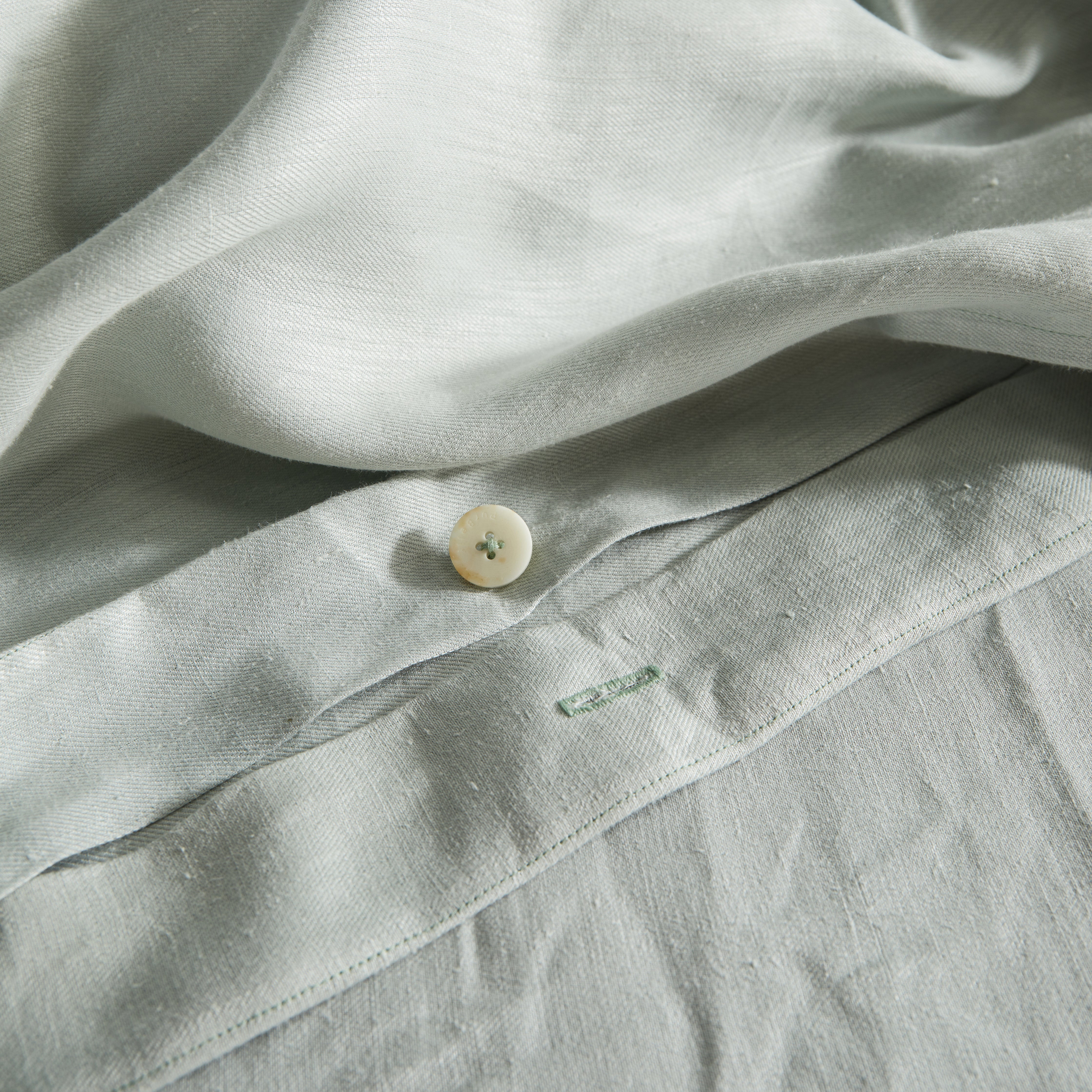 Regression Hemp Bedding Sets Glacier