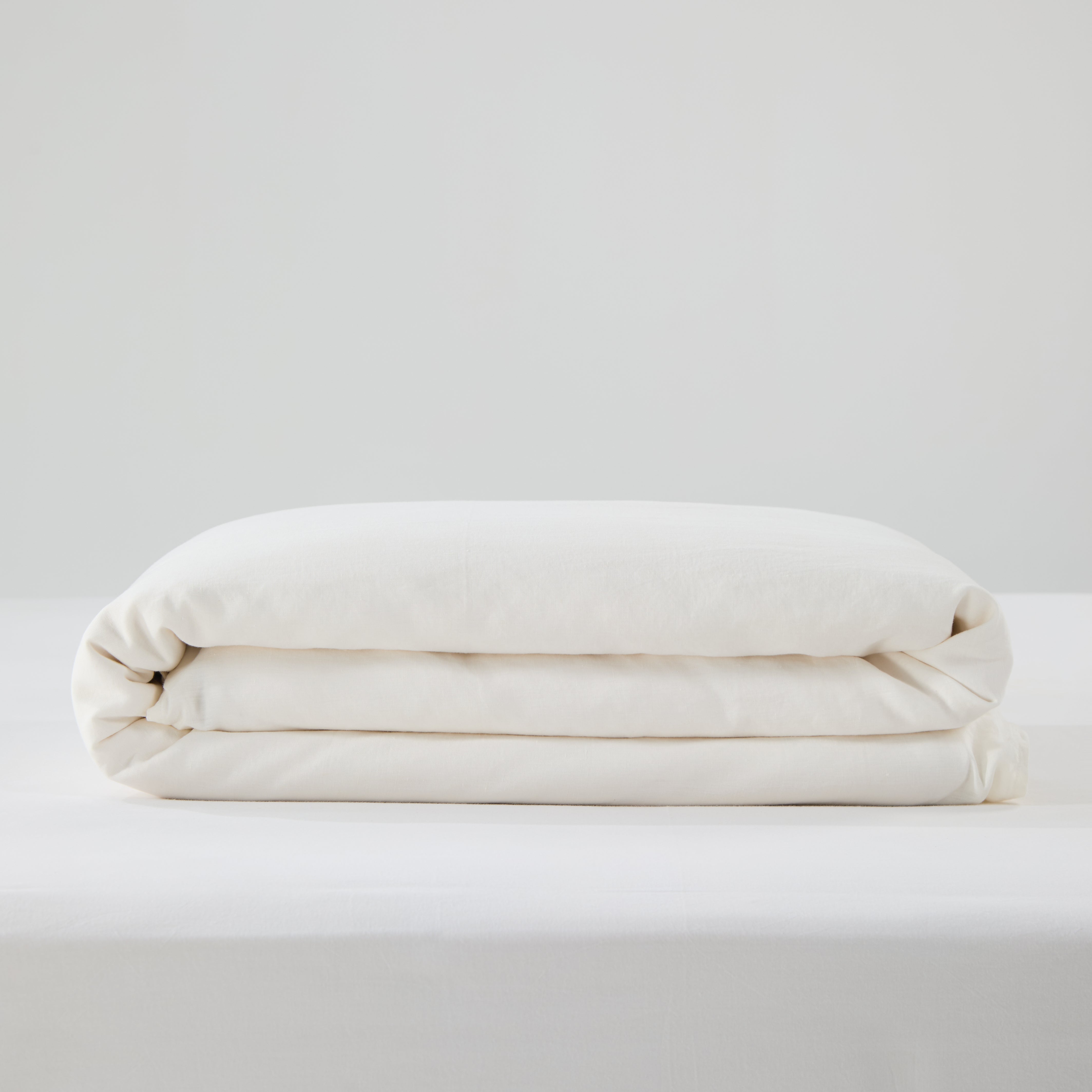 Bart Linen Duvet cover in Off White