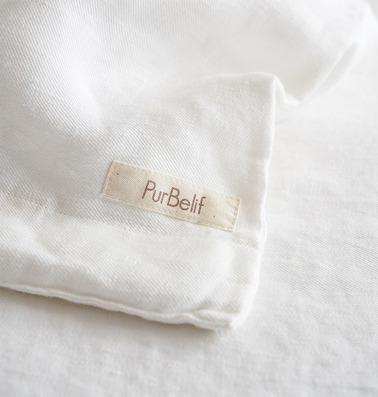 Regression Hemp Duvet cover in Off White