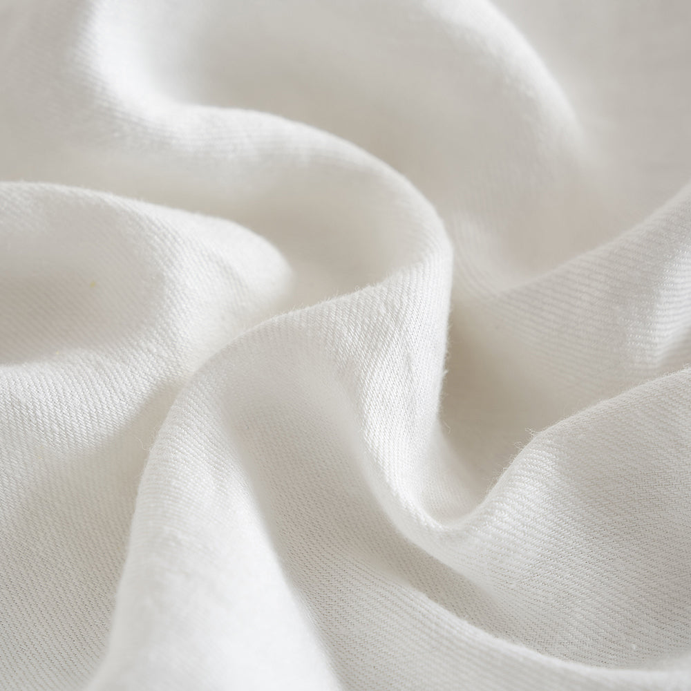 Regression Hemp Bedding Sets White