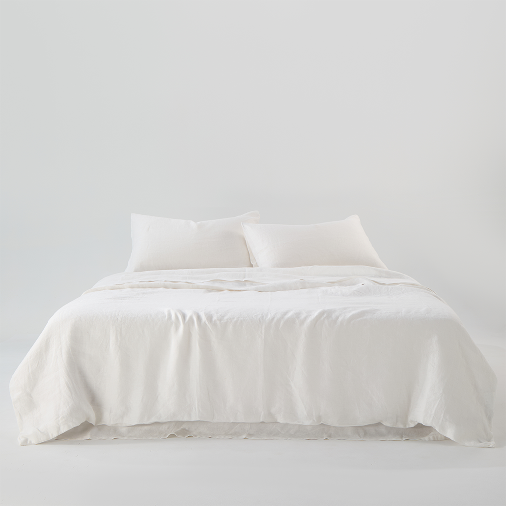 Regression Hemp Duvet cover in Off White