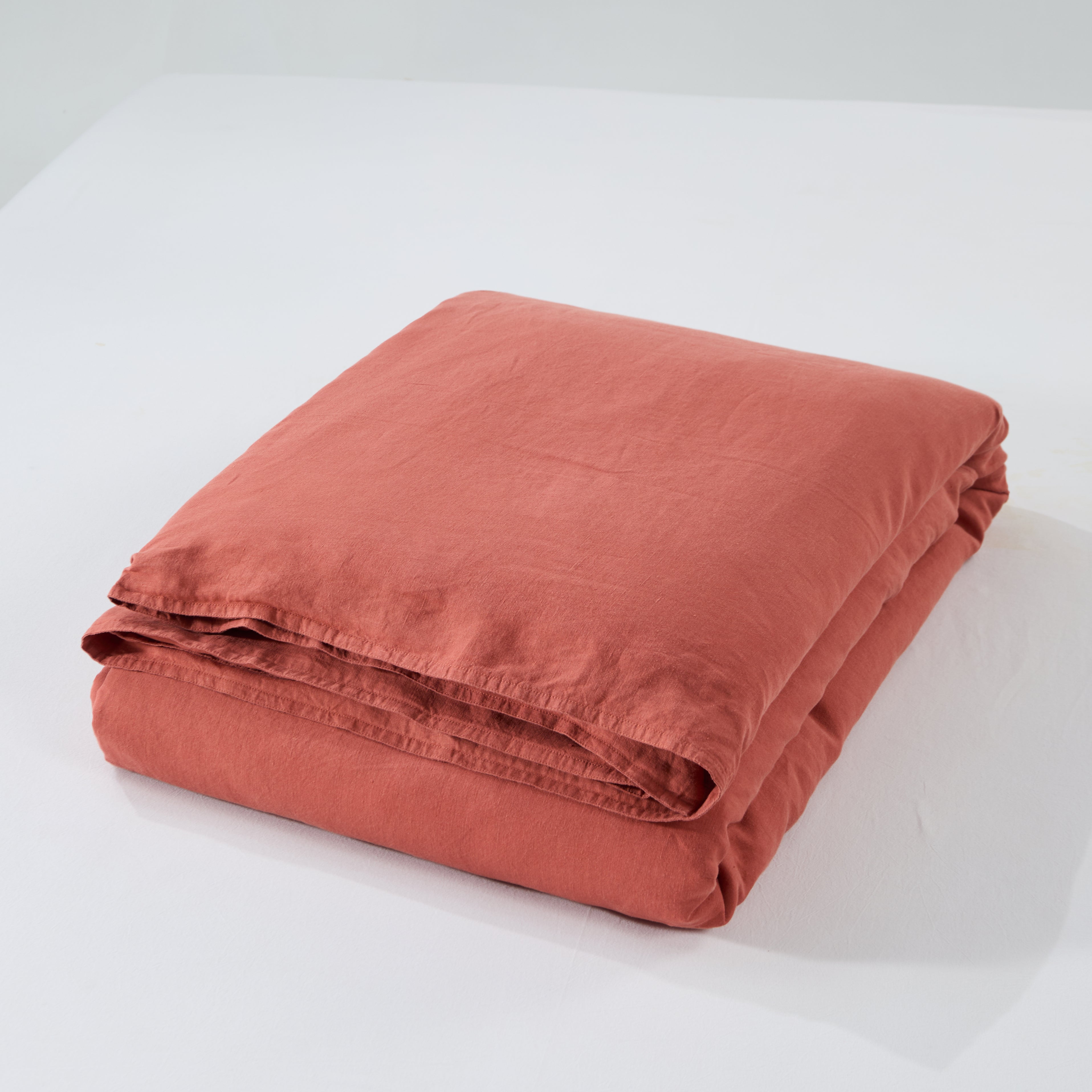 Bart Yarn-dyed Linen Duvet cover in Maple