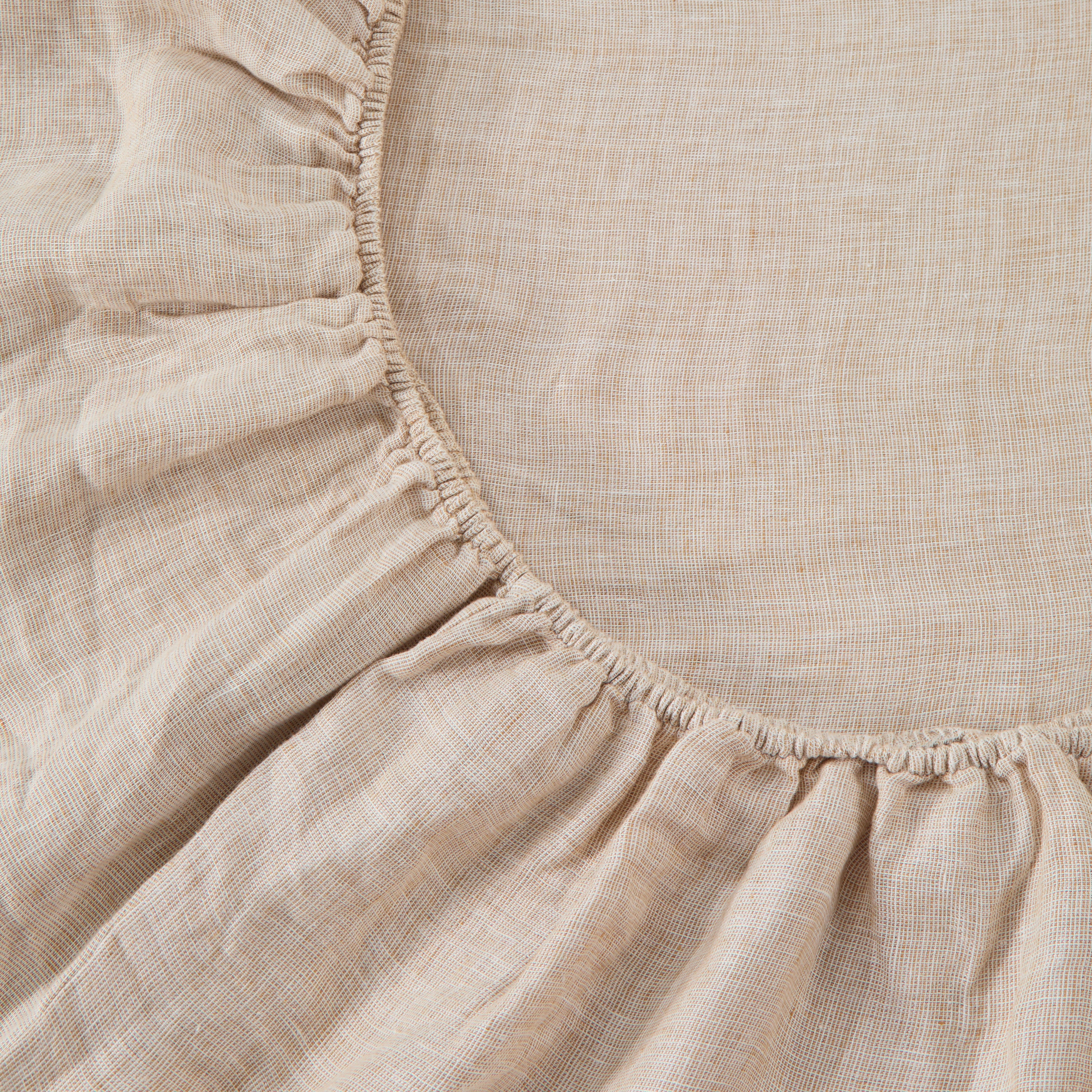 Dune Hemp Fitted Sheet