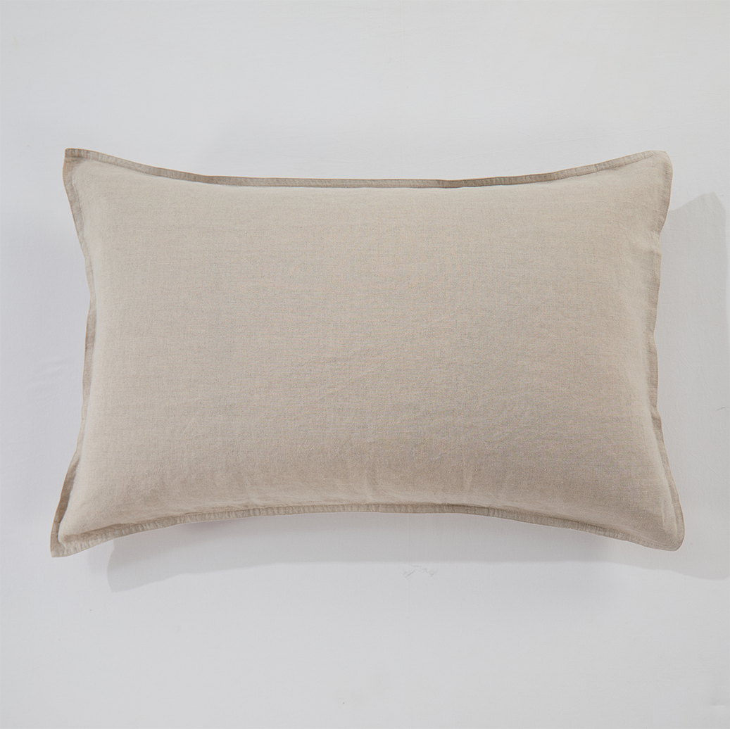 Bart Linen Pillowcases in Natural