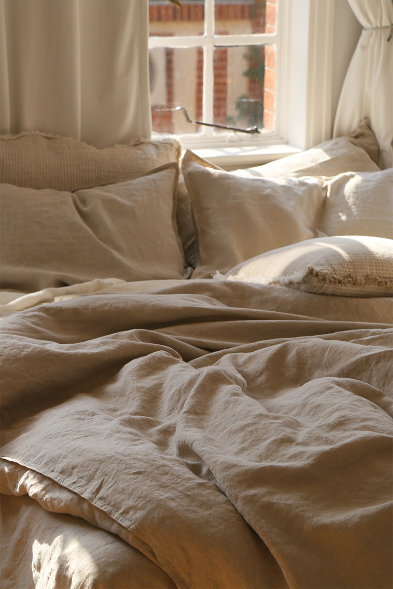 Bart Linen Duvet cover in Natural