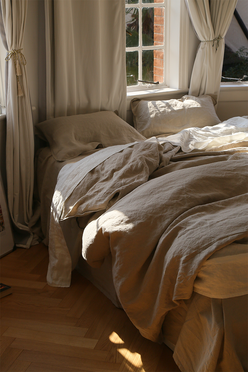 Bart Linen Duvet cover in Natural