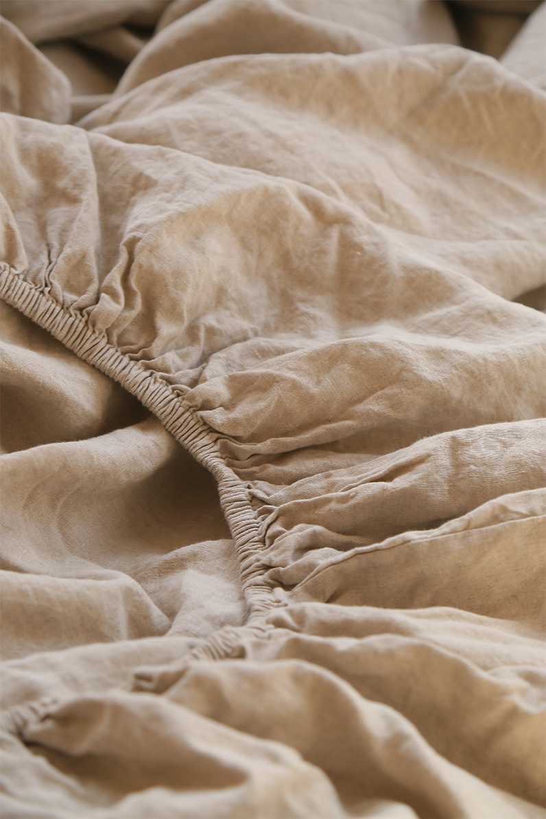 Bart Linen Duvet cover in Natural