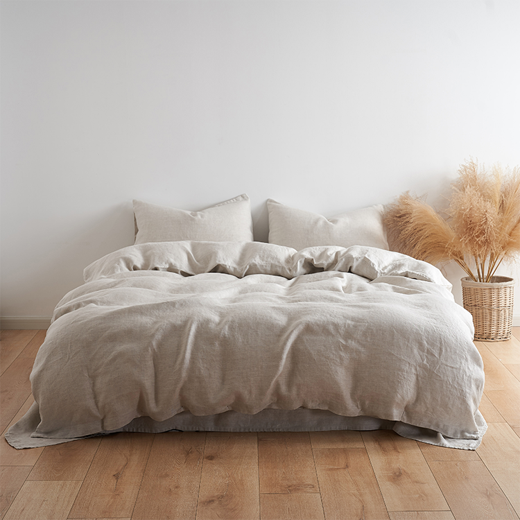 Regression Hemp Duvet cover in Natural